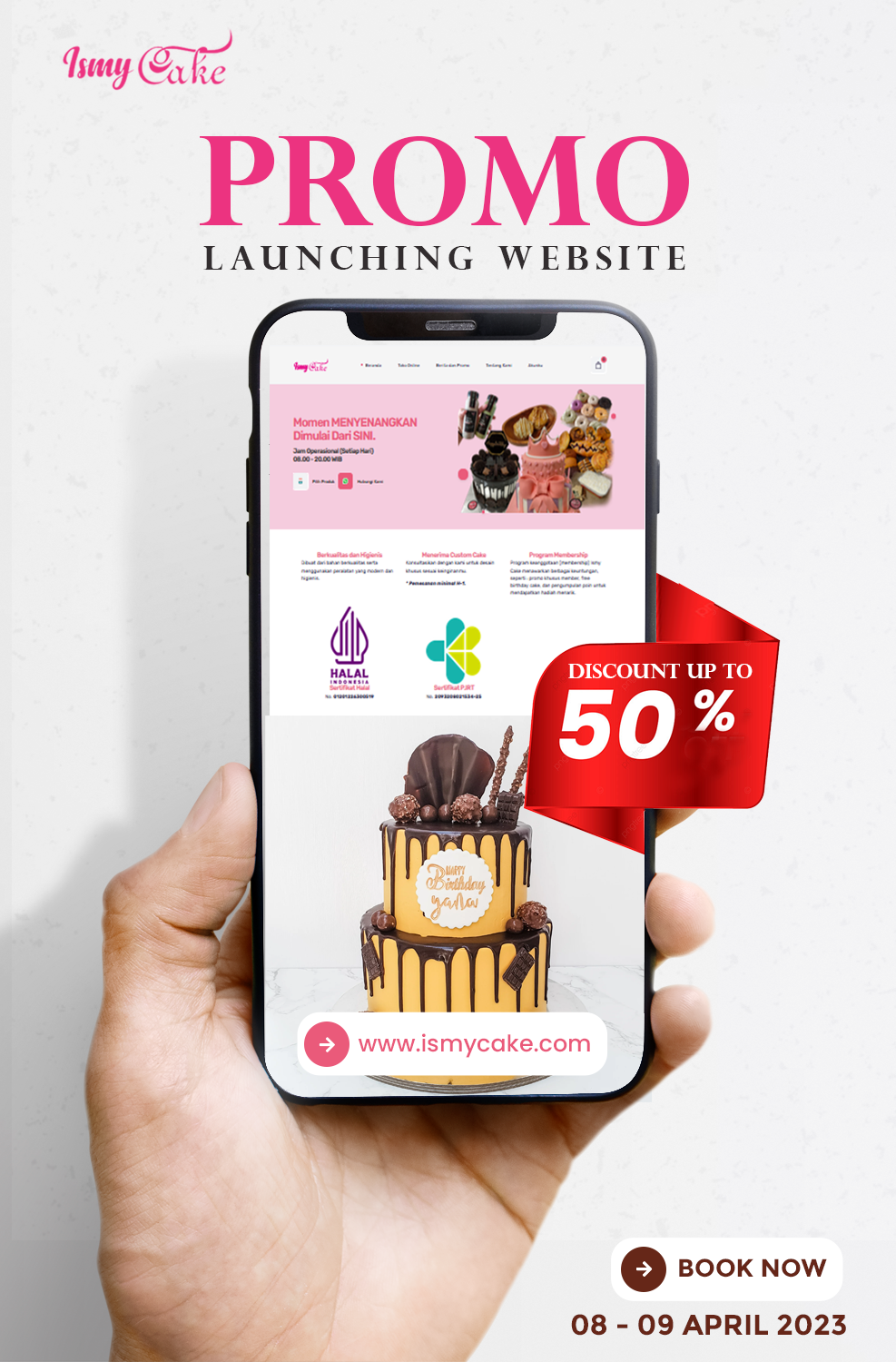 Promo Launching Website